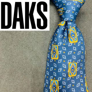 ダックス(DAKS)の【美品】DAKS /ダックス　ネクタイ　ネイビーブルー(ネクタイ)