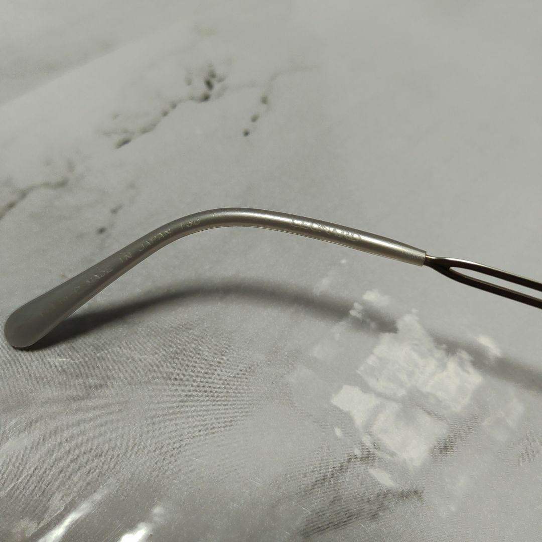 LEONARD - 829未使用 レオナール メガネ 眼鏡 J22F 豪華 宝飾 シルバー