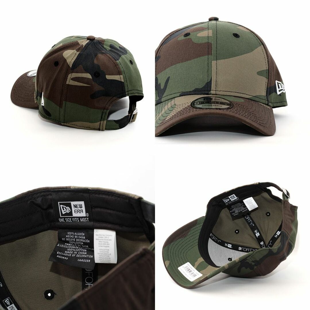 NEW ERA(ニューエラー)のローキャップ 帽子 ニューエラ カモフラ/迷彩 NE001-Z-WCAM メンズの帽子(キャップ)の商品写真