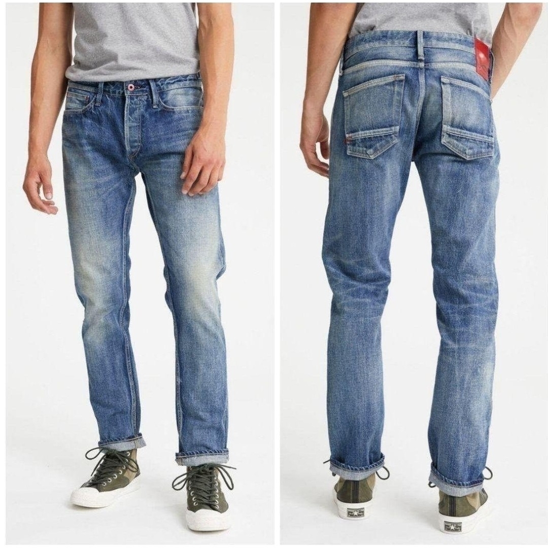 DENHAM - 【美品】デンハム FORGE MIJNARA 230本限定 日本製 W32 DENHAM - 【美品】デンハム FORGE MIJNARA 230本限定 日本製 W32