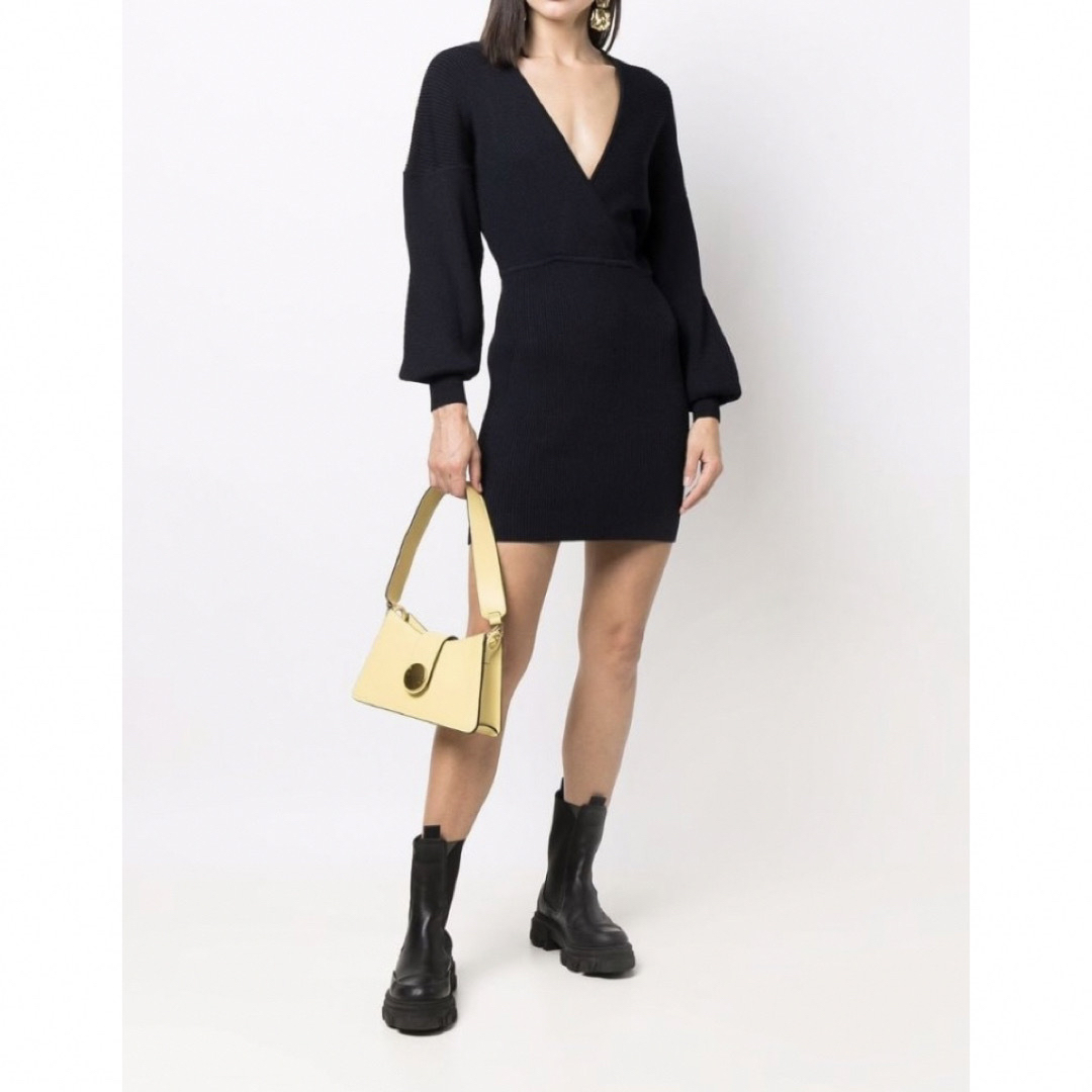 新品 GANNI ガニー ニット ワンピース スカート | フリマアプリ ラクマ