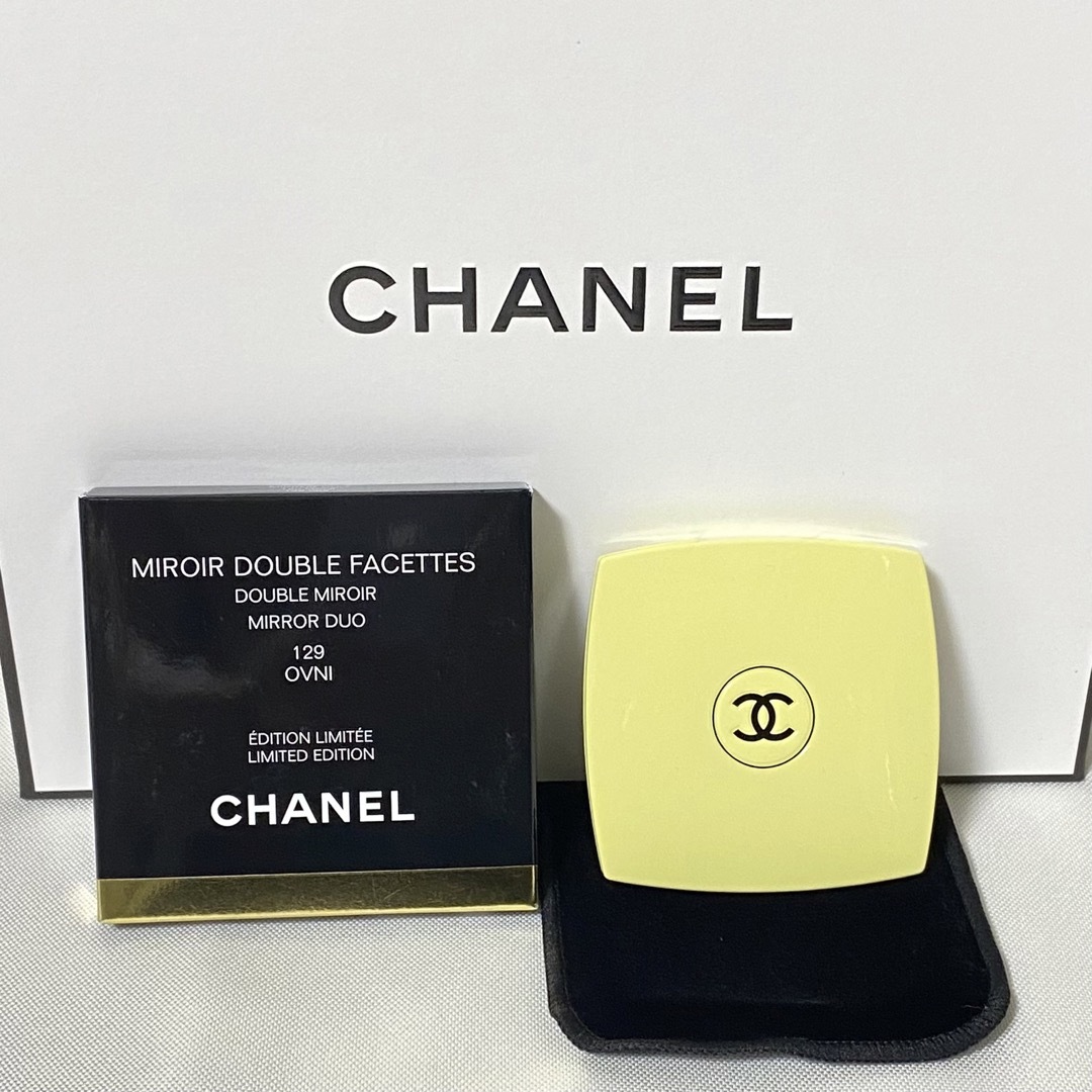 シャネル コンパクト ミラー 129 OVNI オヴニー イエロー - ミラー シャネル コンパクト ミラー 129 OVNI オヴニー イエロー - ミラー