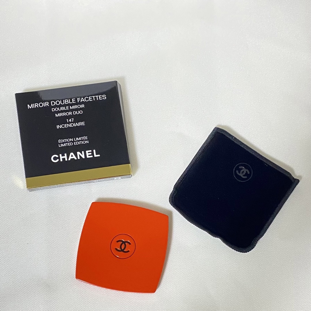 CHANEL シャネル ミラー 147 限定　鏡　ポーチ付き