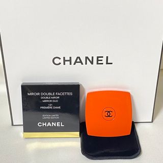 シャネル(CHANEL)のシャネル コンパクト ミラー プルミエール ダム 121 オレンジ 鏡(ミラー)