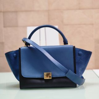 セリーヌ トラペーズ（ブルー・ネイビー/青色系）の通販 30点 | celine ...