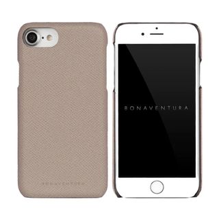 ボナヴェントゥーラ(BONAVENTURA)のBONAVENTURAボナベンチュラ美品 バックカバーケース ノブレッサレザー(iPhoneケース)