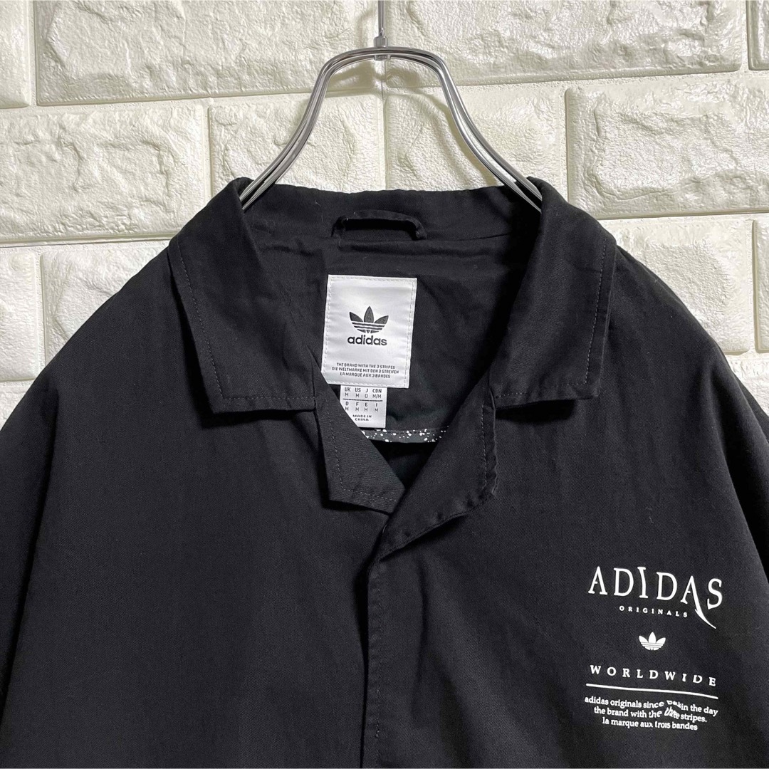 adidas(アディダス)のアディダス　ロングコート　WORLD WIDE  メンズLサイズ メンズのジャケット/アウター(その他)の商品写真