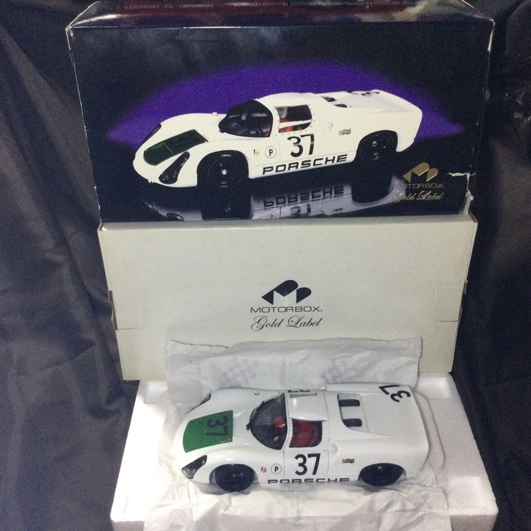 PORSCHE 910 #37 1/18 EXOTO MOTORBOX ポルシェ