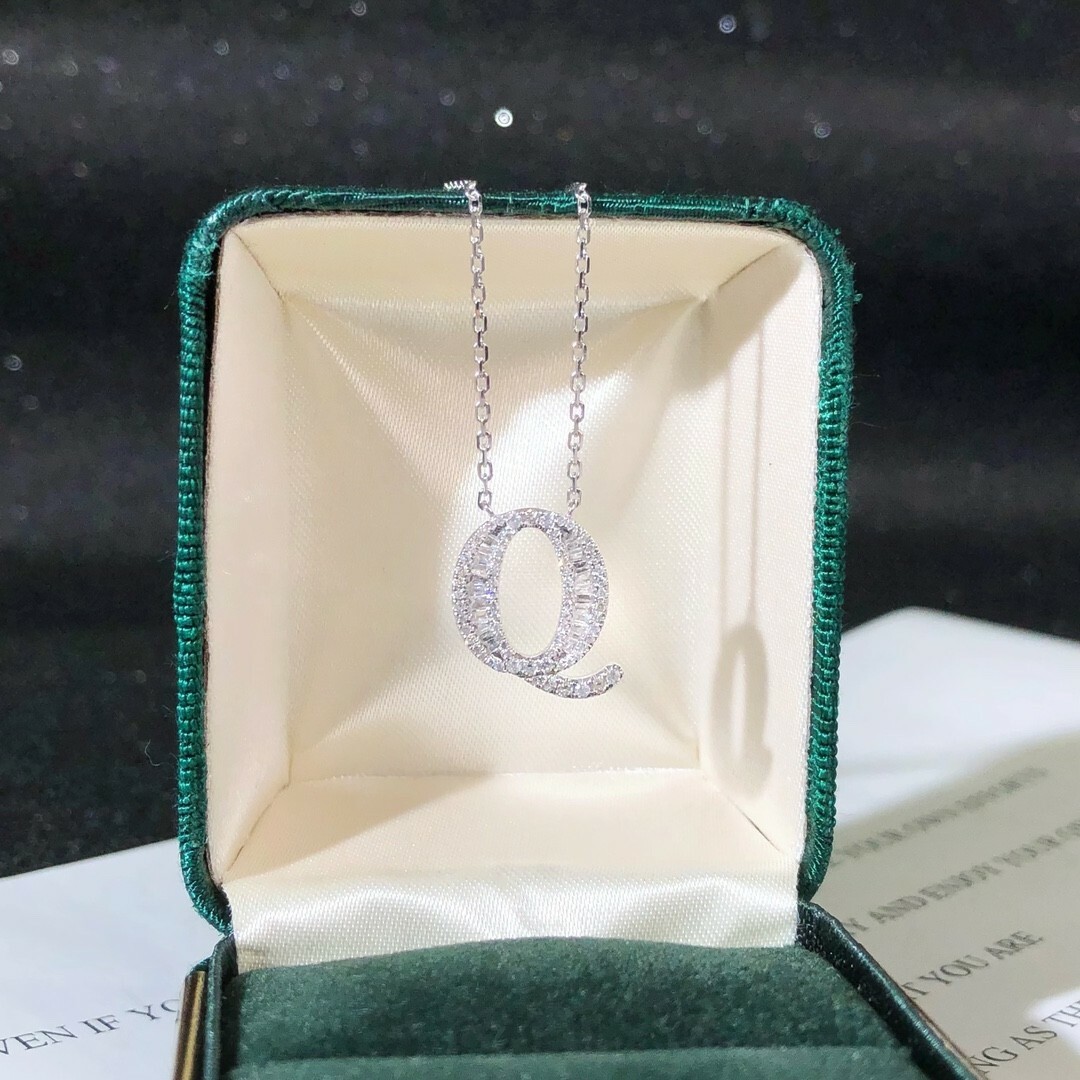 天然ダイヤモンドネックレス0.3ct　k18 1