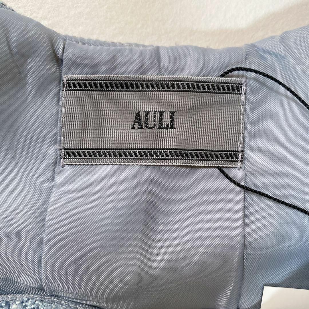 AULI(アウリィ)のアウリィ【AULI】ワンピース　ドレス　リボン　小柄な女性向けブランド レディースのワンピース(ひざ丈ワンピース)の商品写真