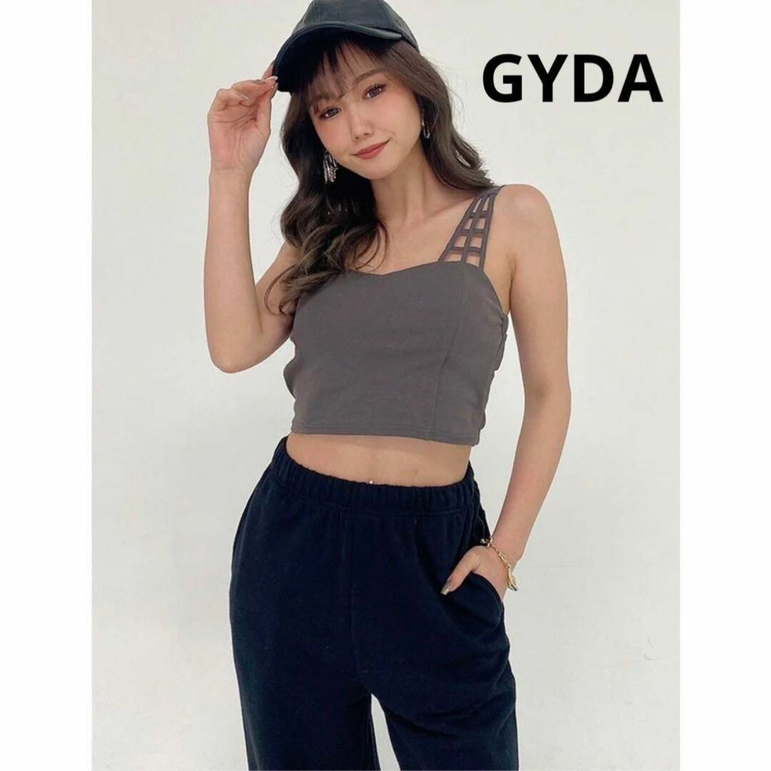 GYDA(ジェイダ)のジェイダ 【GYDA】バインダーストラップデザインビスチェ レディースのトップス(タンクトップ)の商品写真