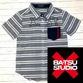 バツ(BA-TSU)の良品【BA-TSU STUDIO】バツスタジオ　キッズ　カジュアルシャツ　160(Tシャツ/カットソー)