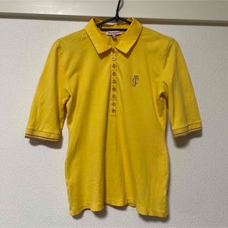 JUICY COUTURE POLO SHIRT YELLOW 