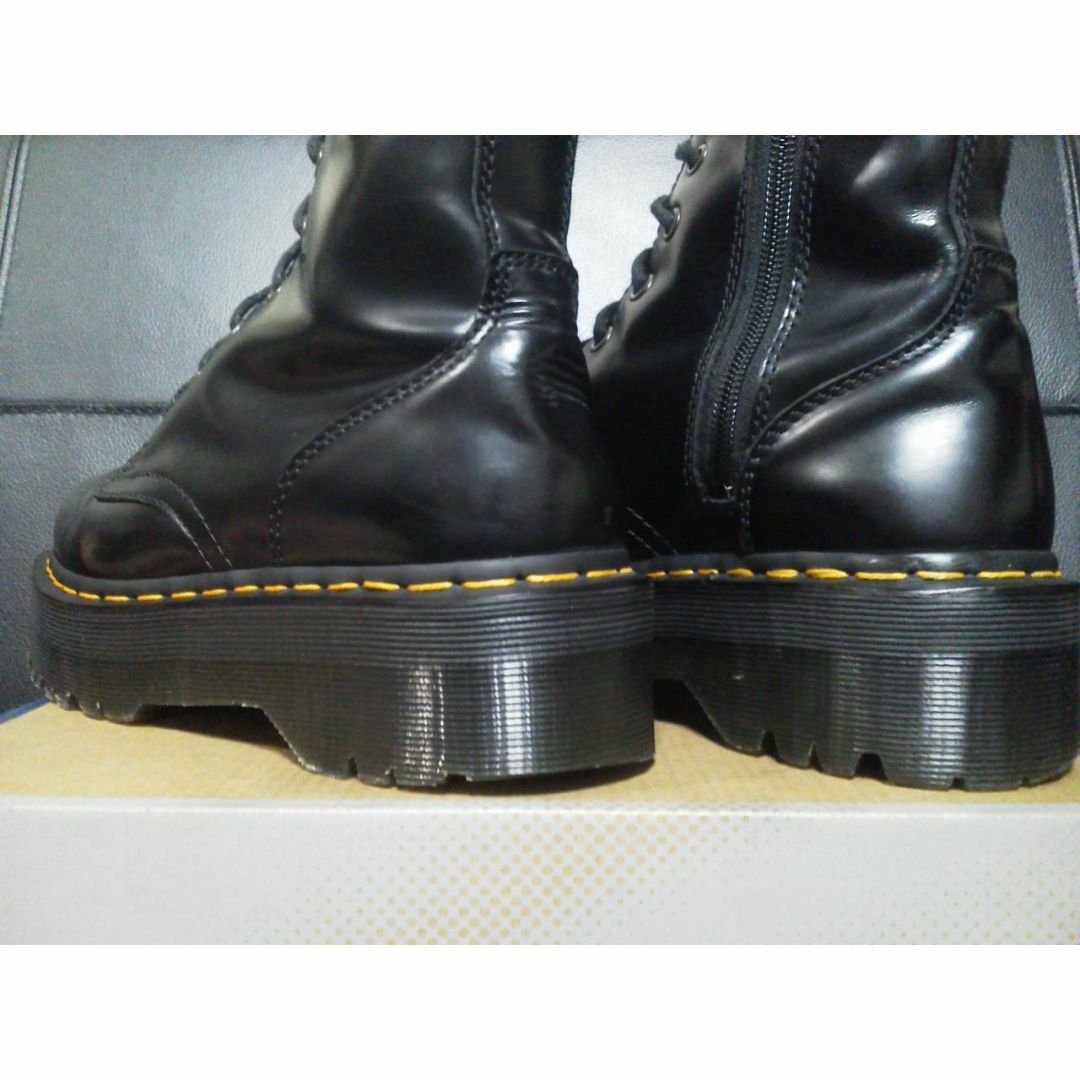 【専用】Dr.Martens JADON UK6 黒 厚底 8ホール 男女可