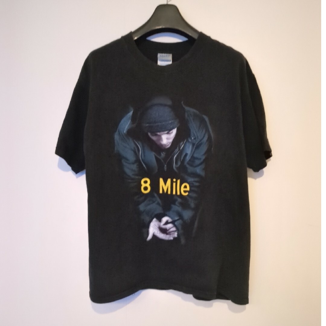 【L】00s 映画 8mile Tシャツ EMINEM