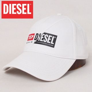 DIESELディーゼル新品大人気ロゴキャップタグ付きホワイト送料込み