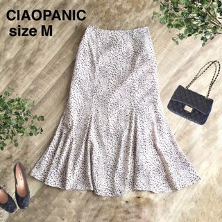 チャオパニック(Ciaopanic)の@【M】チャオパニック レオパード マーメイド ロング スカート ベージュ系(ロングスカート)