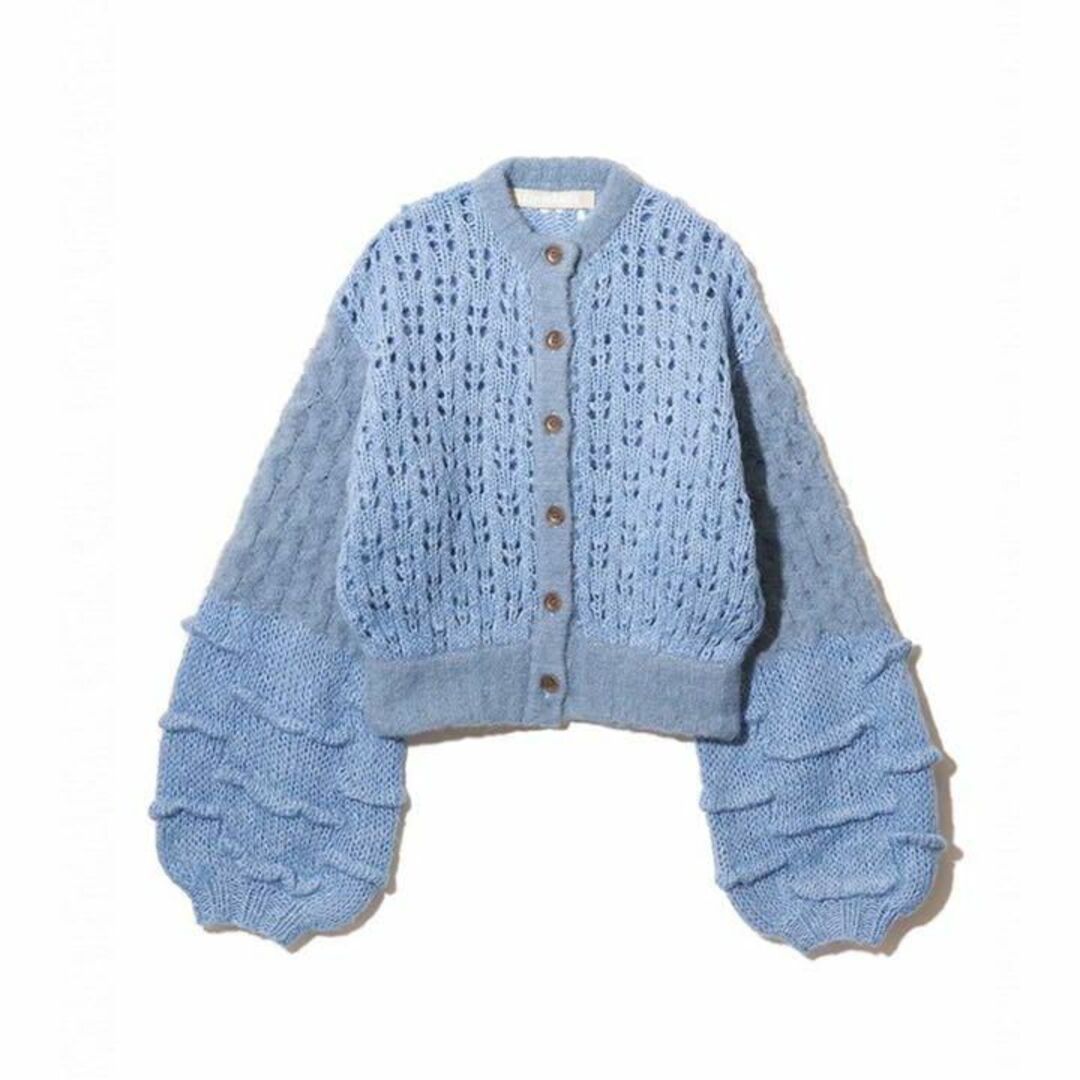 STUDIOUS(ステュディオス)のLEINWANDE Mama's Patchwork Cardigan レディースのトップス(カーディガン)の商品写真