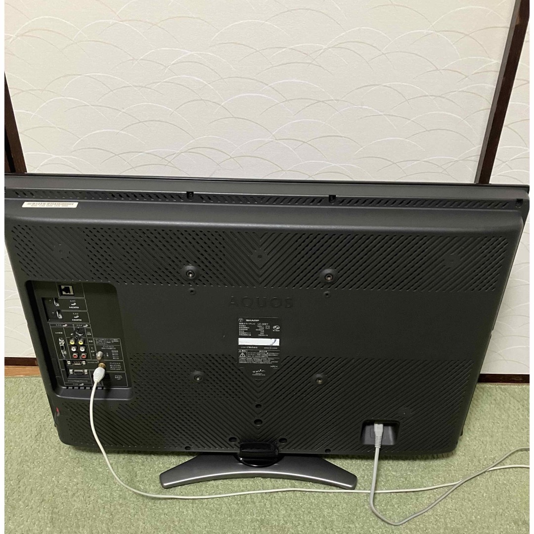 SHARP - 送料込♪美品！32V型/シャープ アクオス 液晶テレビ LC-32E7 ...