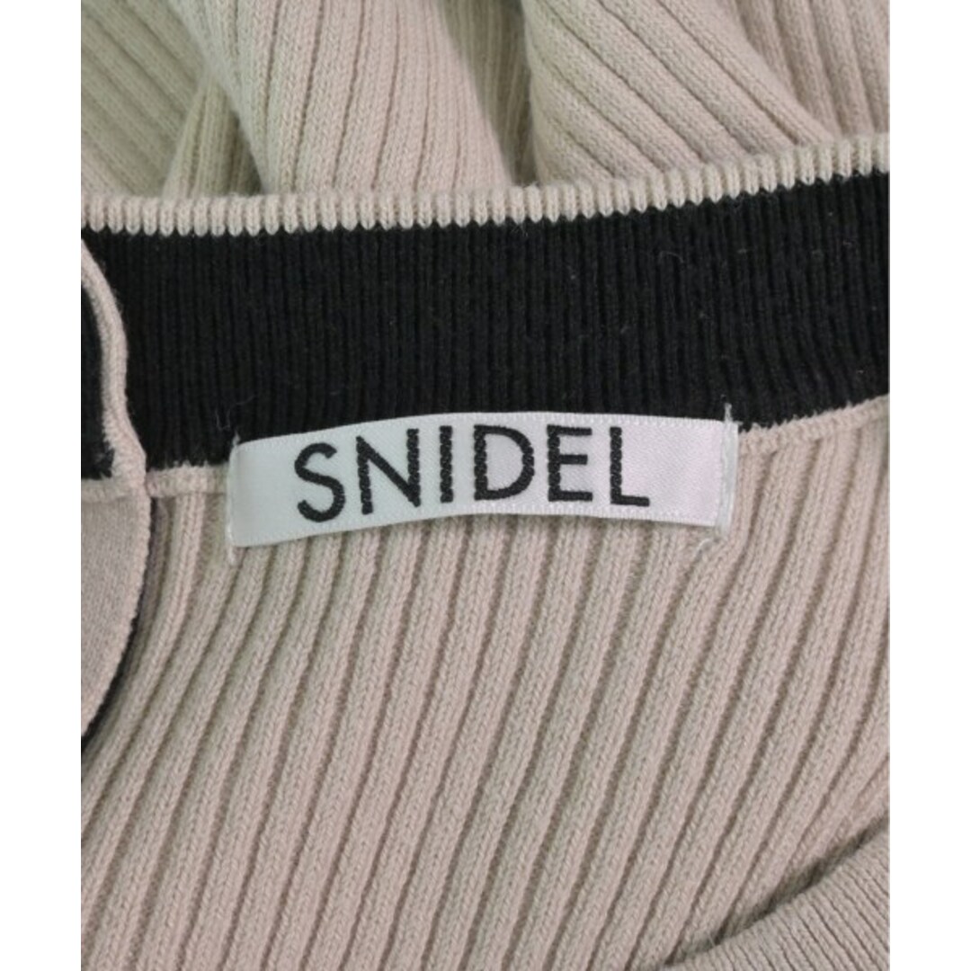 SNIDEL(スナイデル)のSNIDEL スナイデル ベスト/ノースリーブ 1(M位) ベージュ 【古着】【中古】 レディースのトップス(ベスト/ジレ)の商品写真