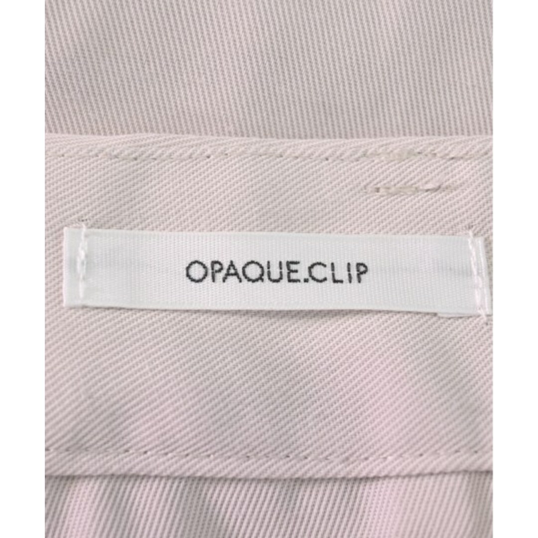 OPAQUE.CLIP(オペークドットクリップ)のOPAQUE.CLIP パンツ（その他） 38(M位) ピンクベージュ 【古着】【中古】 レディースのパンツ(その他)の商品写真