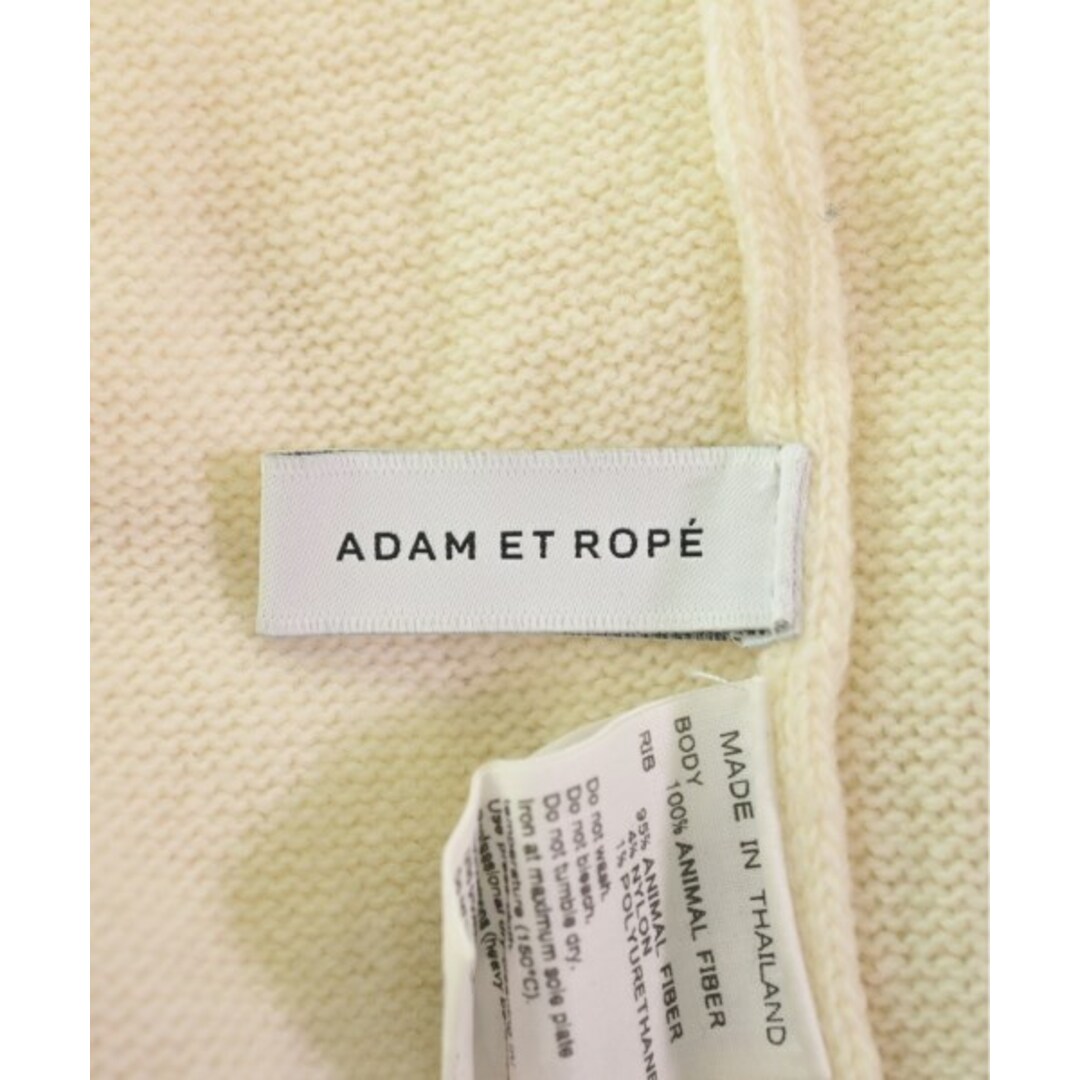 ADAM ET ROPE アダムエロペ ニット・セーター F アイボリー