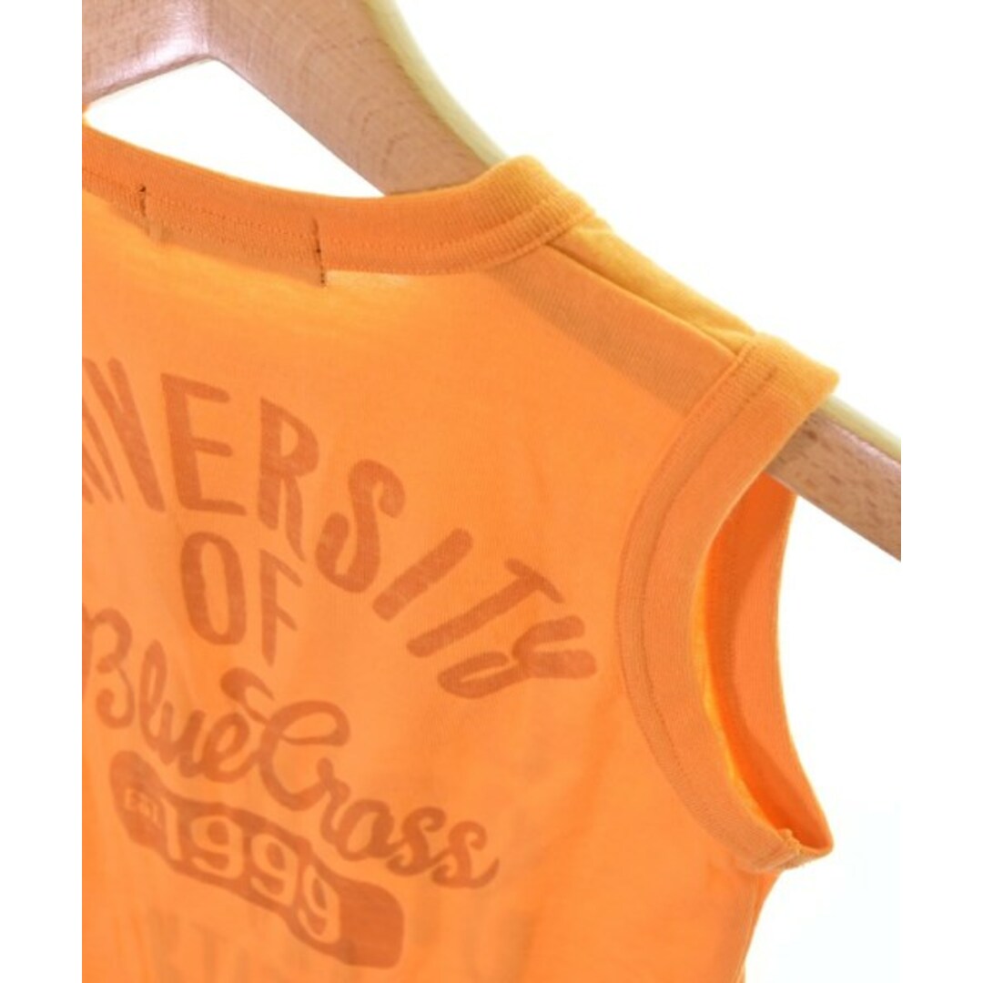 bluecross(ブルークロス)のBLUE CROSS ブルークロス Tシャツ・カットソー SS オレンジ 【古着】【中古】 キッズ/ベビー/マタニティのキッズ服女の子用(90cm~)(Tシャツ/カットソー)の商品写真