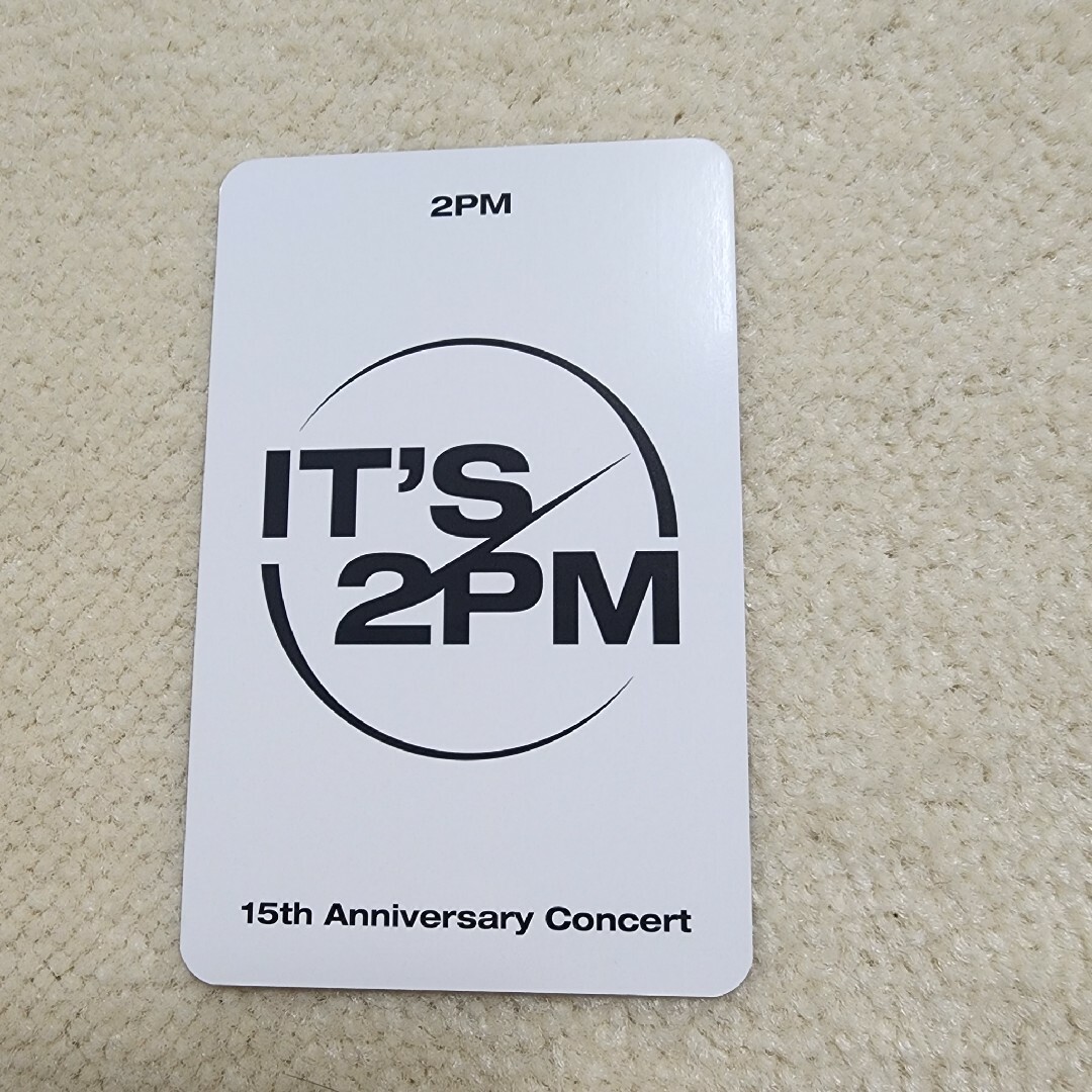 2PM ソウルコン IT'S 2PM 9/10 FC限定特典+スローガン
