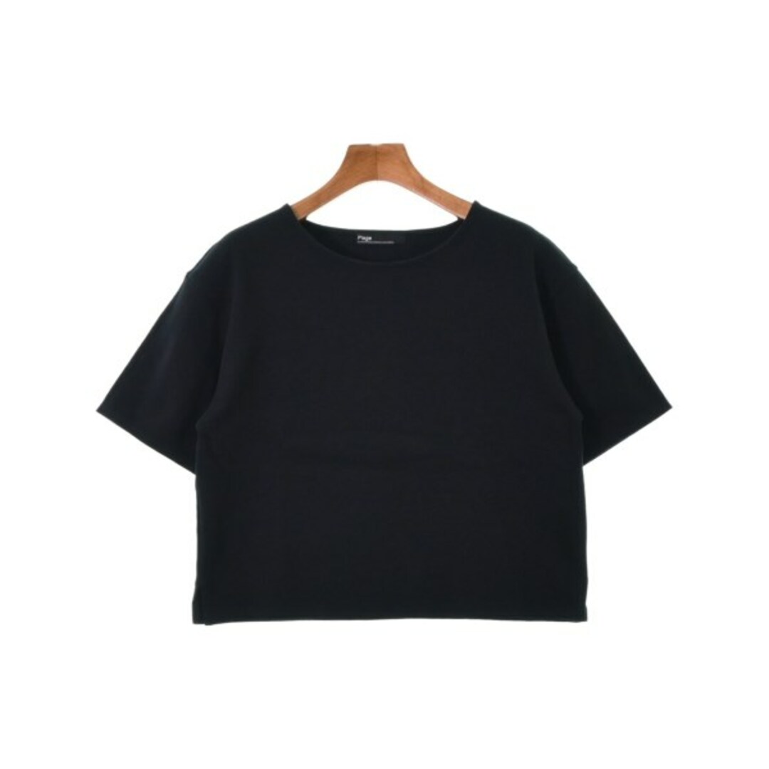 Plage(プラージュ)のPlage プラージュ Tシャツ・カットソー -(L位) 黒 【古着】【中古】 レディースのトップス(カットソー(半袖/袖なし))の商品写真