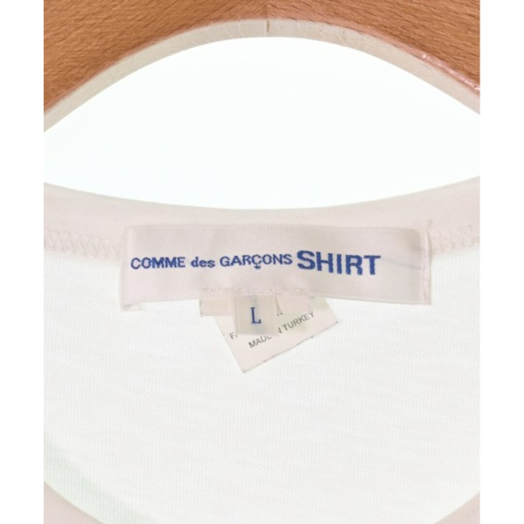 COMME des GARCONS SHIRT Tシャツ・カットソー L 白
