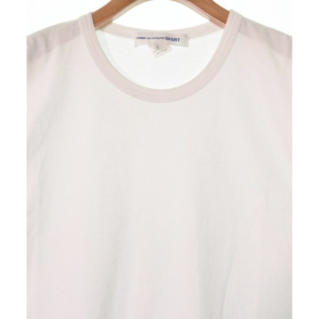 COMME des GARCONS SHIRT Tシャツ・カットソー L 白