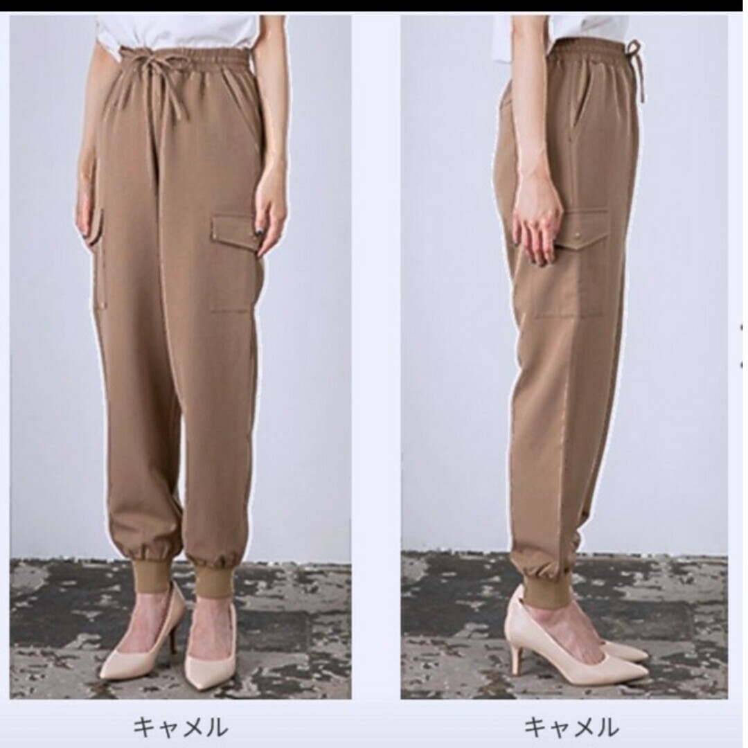 BEAMS(ビームス)の【BEAMS】新品未使用　ジョガーパンツ　カーゴパンツ　Lサイズ レディースのパンツ(ワークパンツ/カーゴパンツ)の商品写真