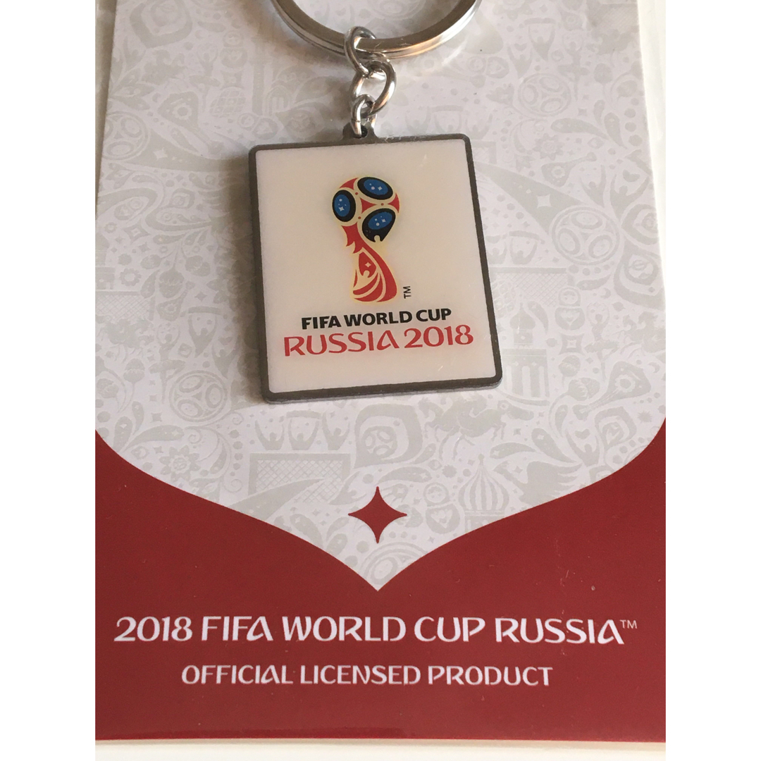 【新品】FIFA公式 ロシアワールドカップ 大会ロゴキーホルダー