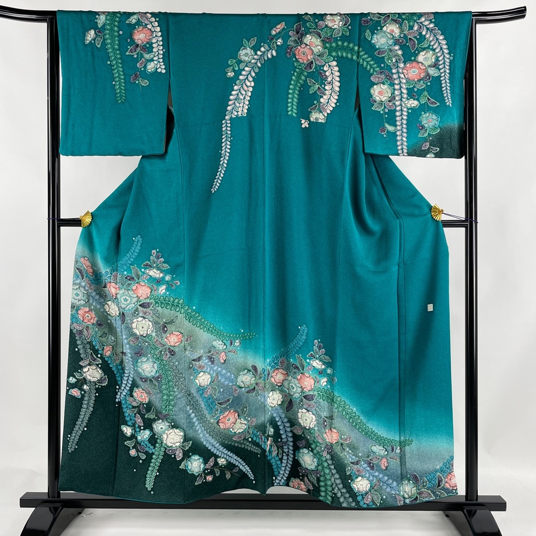 訪問着 身丈156cm 裄丈65.5cm 正絹 美品 名品 - 着物