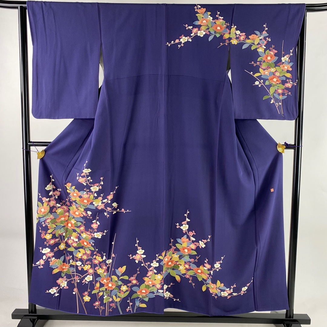 訪問着 身丈154.5cm 裄丈64.5cm 正絹 秀品 - 着物 訪問着 秀品 身丈154.5cm 裄丈64.5cm 正絹