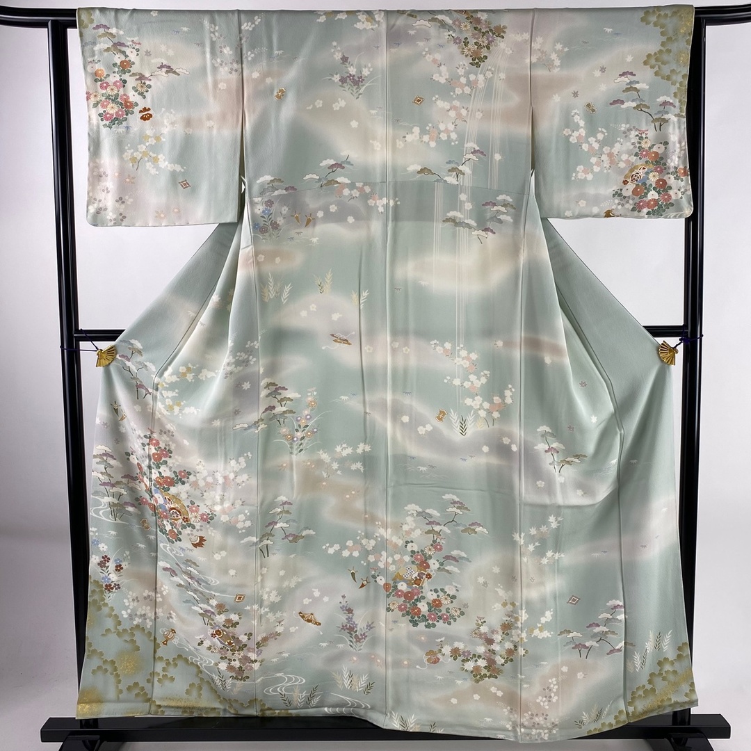 訪問着 身丈158.5cm 裄丈63.5cm 正絹 秀品