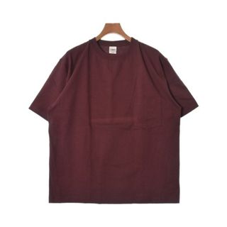 キャンバー(CAMBER)のCAMBER キャンバー Tシャツ・カットソー XL エンジ系 【古着】【中古】(Tシャツ/カットソー(半袖/袖なし))