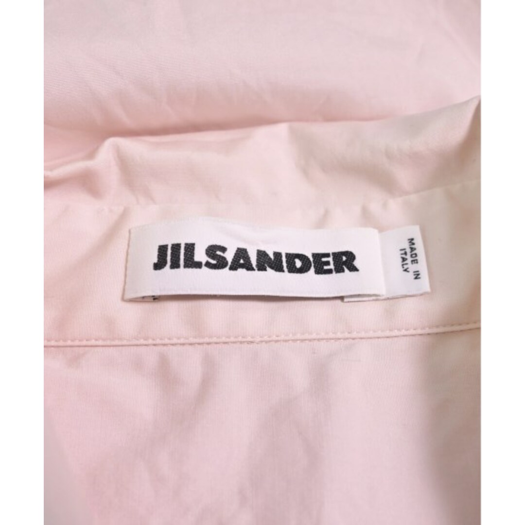 Jil Sander(ジルサンダー)のJIL SANDER ジルサンダー カジュアルシャツ 34(XXS位) ピンク 【古着】【中古】 レディースのトップス(シャツ/ブラウス(長袖/七分))の商品写真