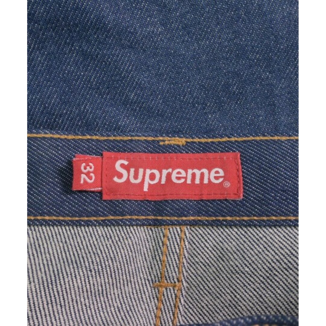 Supreme(シュプリーム)のSupreme シュプリーム デニムパンツ 32(L位) インディゴ(デニム) 【古着】【中古】 メンズのパンツ(デニム/ジーンズ)の商品写真