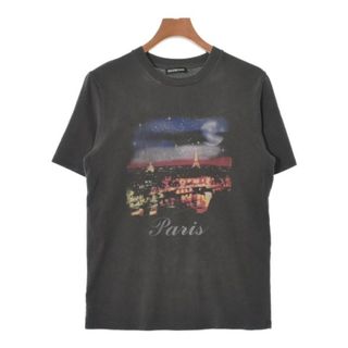 バレンシアガ  641584 TJVI1 ベアプリントカモフラドッキングオーバーサイズTシャツ  メンズ L