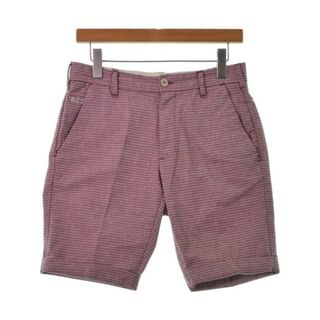 Perfection ショートパンツ -(S位) ピンクx赤(総柄) 【古着】【中古】(ショートパンツ)