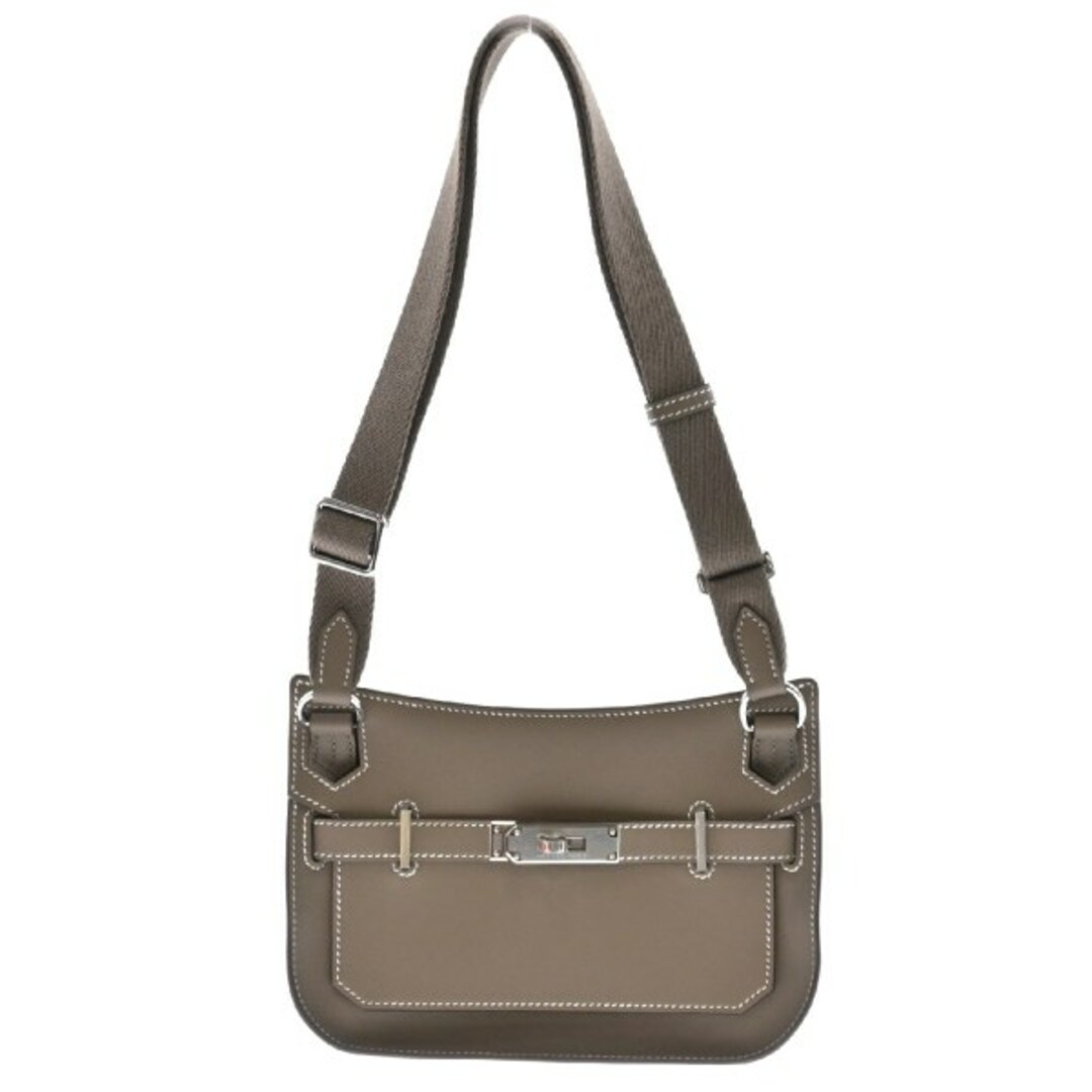 Hermes - HERMES エルメス ショルダーバッグ - ベージュ 【古着