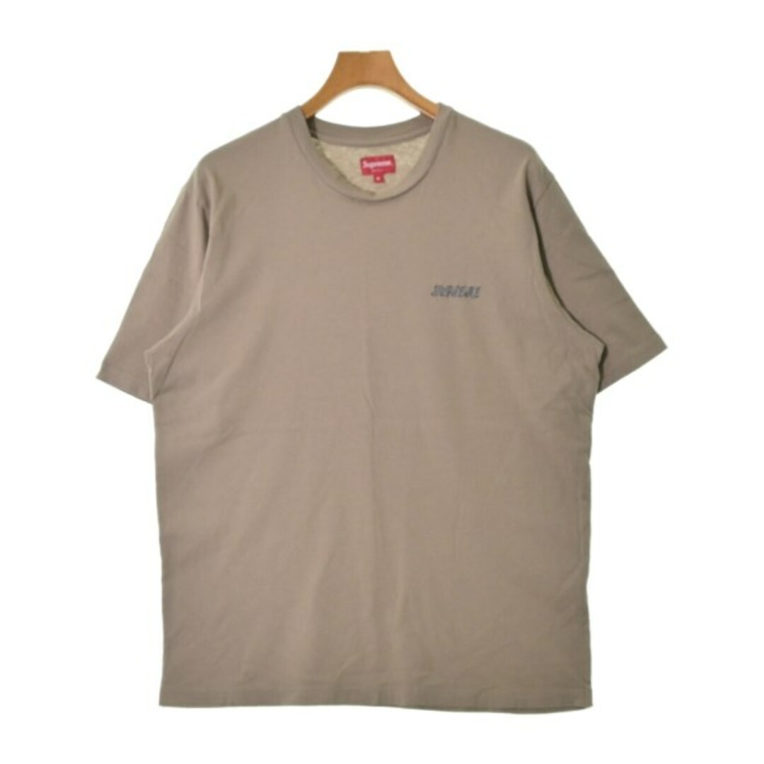 Supreme シュプリーム Tシャツ・カットソー M ベージュ - Tシャツ ...