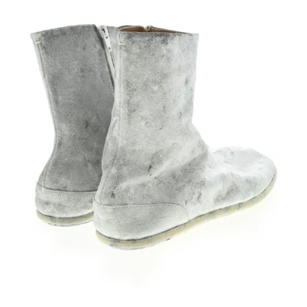 Maison Margiela ブーツ EU43(28cm位) グレーx白 【古着】【中古】 メンズの靴/シューズ(ブーツ)の商品写真