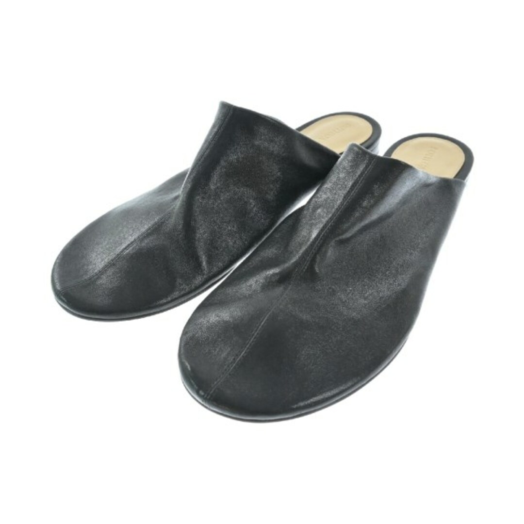 BOTTEGA VENETA サンダル EU40(26.5cm位) 黒 - サンダル