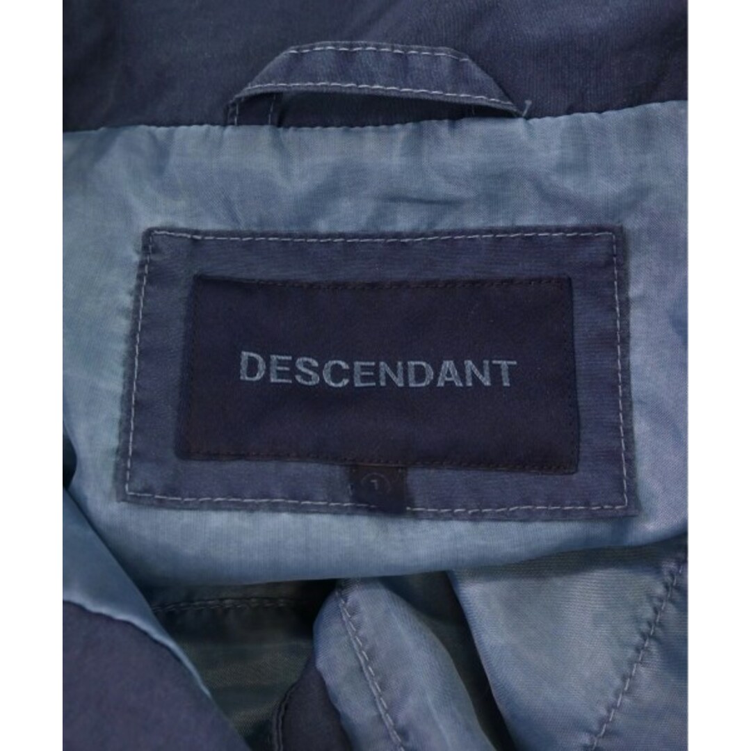 DESCENDANT(ディセンダント)のDESCENDANT ディセンダント ブルゾン（その他） 1(S位) 青 【古着】【中古】 メンズのジャケット/アウター(その他)の商品写真