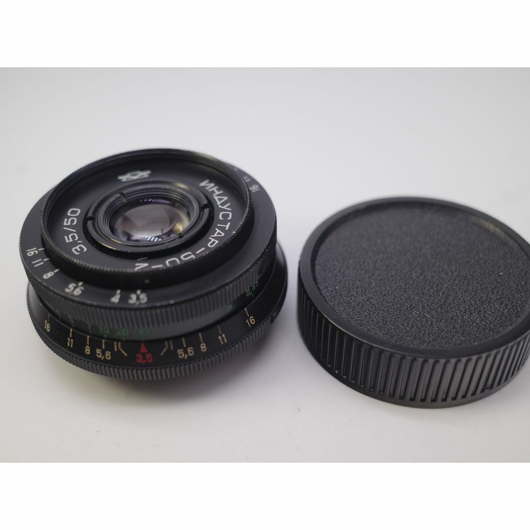 22　美品　パンケーキ　インダスター50-2　M42マウント　50ｍｍ　F3.5