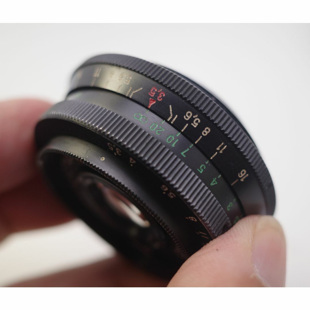 22　美品　パンケーキ　インダスター50-2　M42マウント　50ｍｍ　F3.5