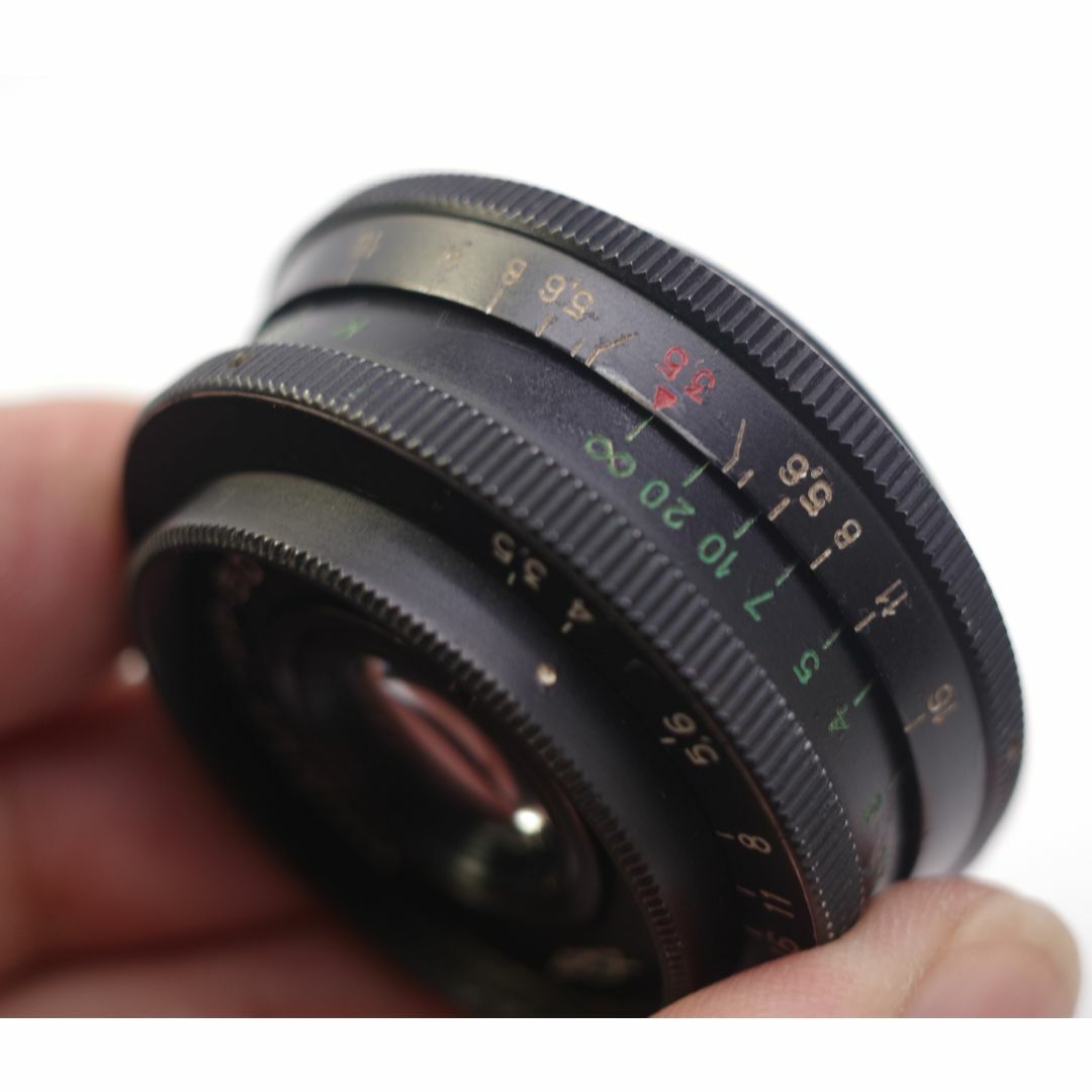 37　美品　パンケーキ　インダスター50-2　M42マウント　50ｍｍ　F3.5