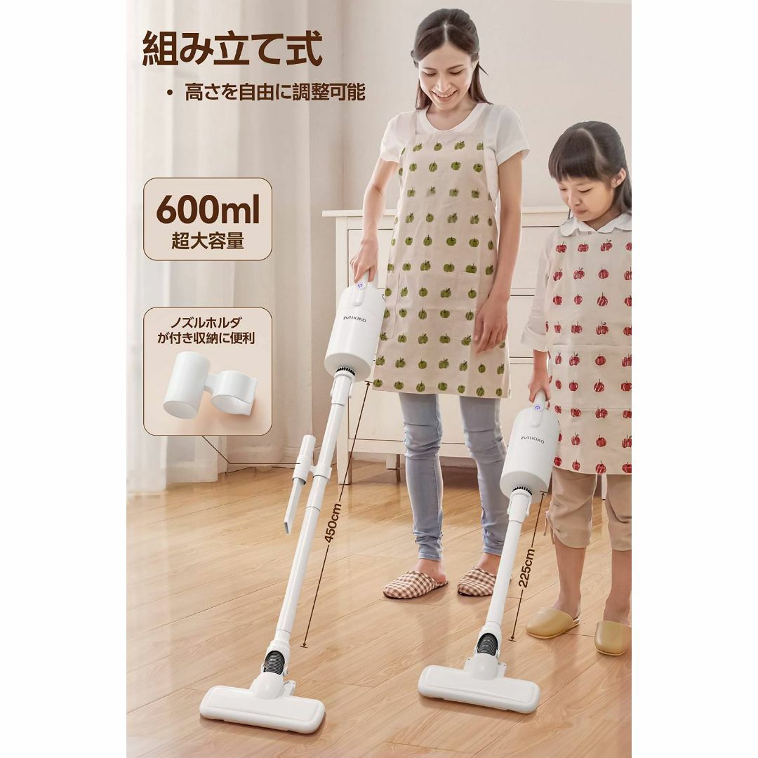 静音 コードレス 軽量 サイクロンスティッククリーナーの通販 by ccc